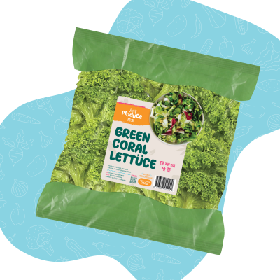 Green Coral Lettuce - 200g